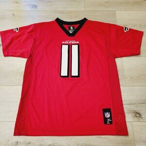 NFL Atlanta Falcons Julio Jones #11 Red Jersey Youth X-Large  Team Apparel